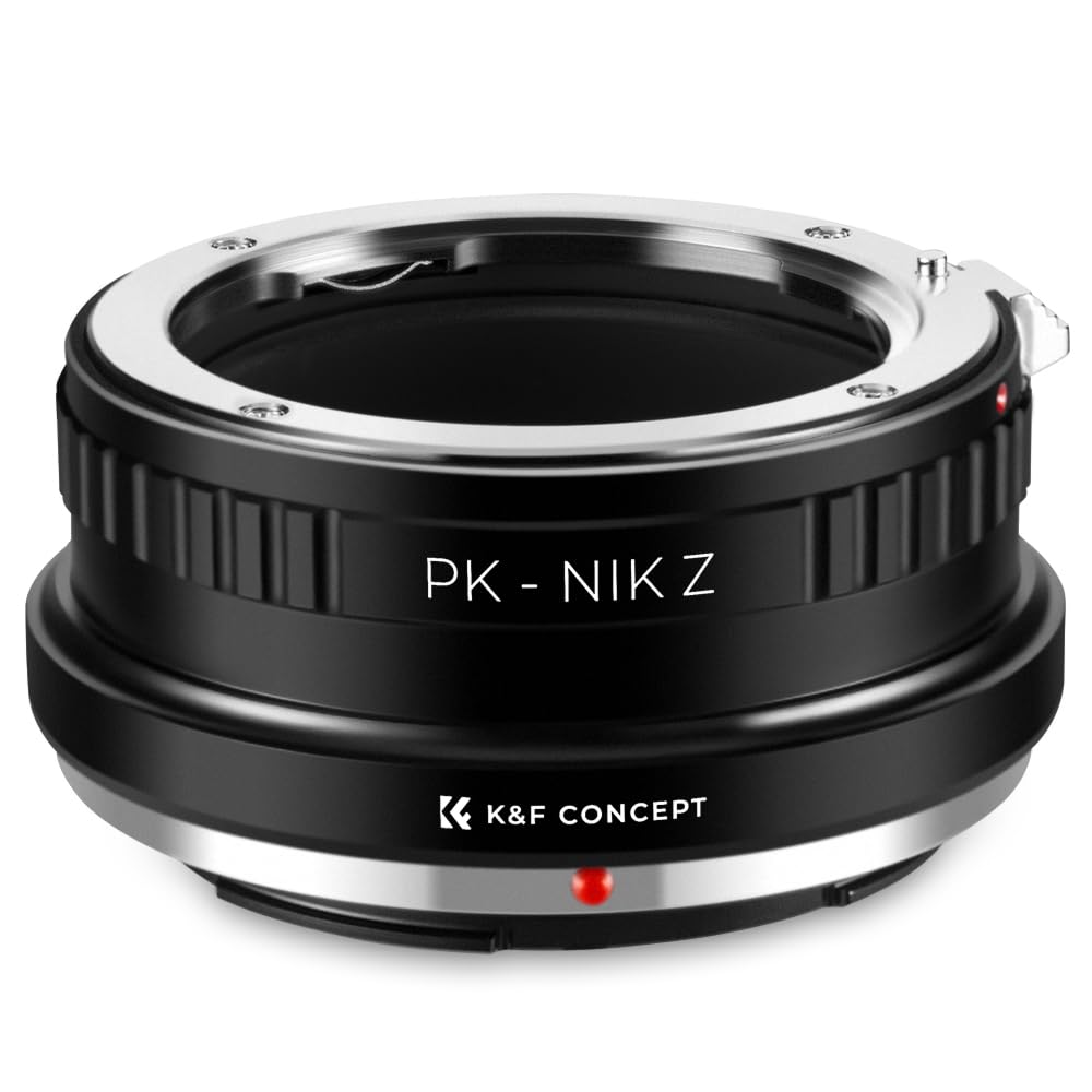 CONCEPT PK Mount to Nikon Z Mount Direct from the Compatible with Pentax K Lenses to Nikon Z Pentax K Lens to Nikon Z ZF Z8 Lens Adapter for Infinity