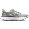 Nike React Infinity Run Flyknit 2 Light Silver Lilac Женские кроссовки Grey Infinite-Lilac Barely-Green CT2423-005