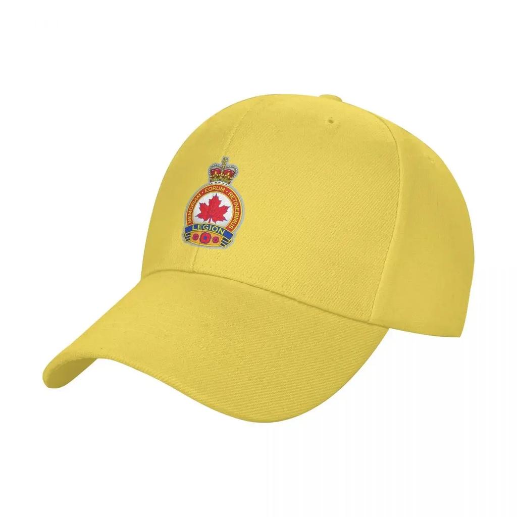 New THE ROYAL CANADIAN LEGION Baseball Cap Luxury Brand Sunscreen Wild Ball Hat Womens Hats Unisexs