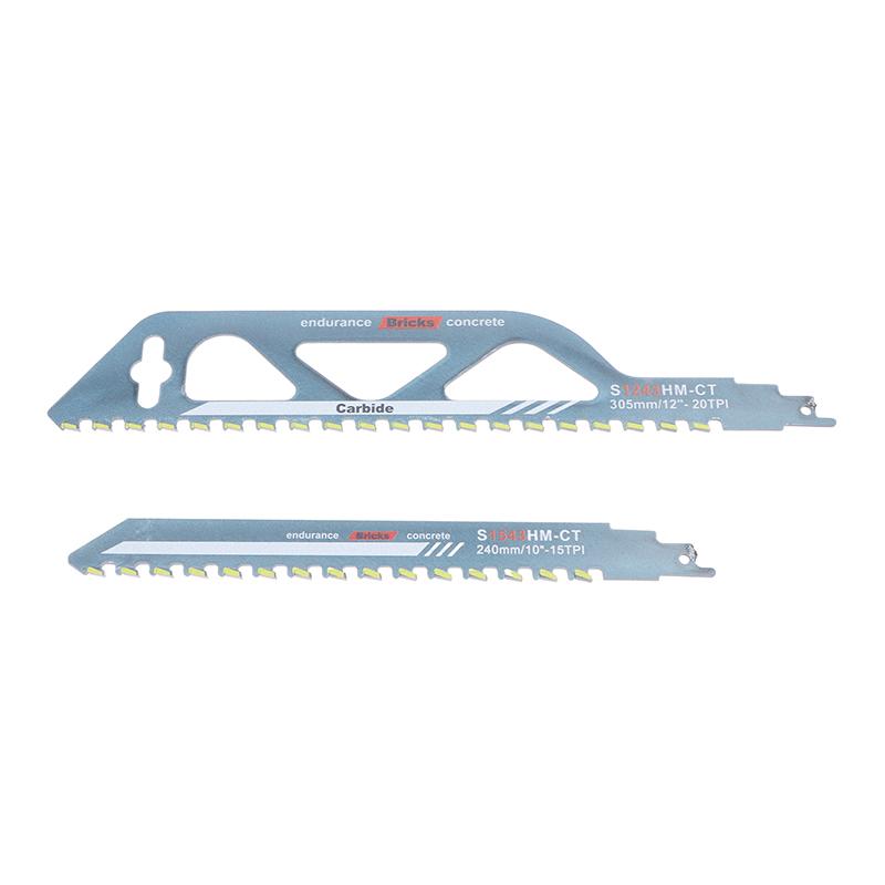 Пильный диск для возвратно-поступательной резки 10/12/18/20 дюймов, универсальный режущий сабельный пильный диск из легированной стали, пильное полотно для резки кирпича, бетона