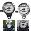 Tachometer Moto Parts Modified Odometer Motobike Accessory Machinery Universal Auto Gauge With LED Light Retro Motorcycle Dashboard