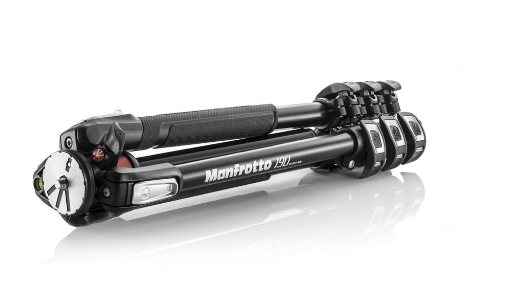 Manfrotto 190 Pro алюминиевый 4 максимальная высота высота хранения вес грузоподъемность без рычага зажим для смартфона в комплекте JP A00022BMN штатив, ярусы, 160 см,