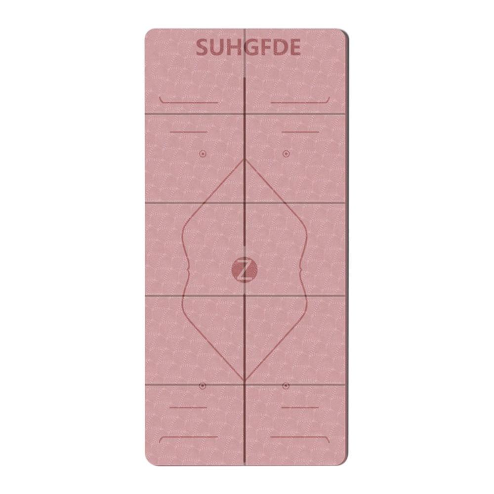 Экологичный гимнастический мат толщиной 4 мм, коврик для сна для кемпинга, спортивное оборудование для зала