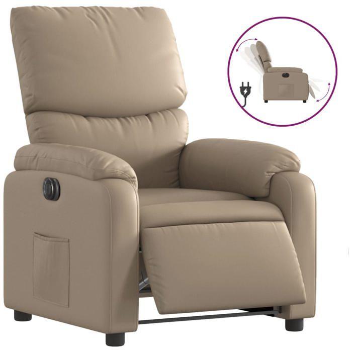 VidaXL Electric Recliner, Relaxation Chair with Adjustable Backrest and Footrest, Living Room Seat 3204878