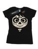 Womens/Ladies Coco Miguel Skeleton Face Cotton T-Shirt