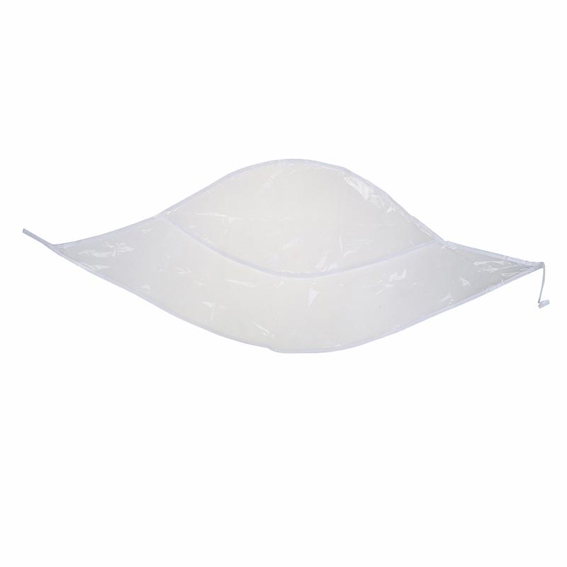 1 шт. Защита прически Дождевик Пластиковый чепчик для женщин и леди Прозрачный