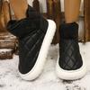 Женские ботинки 2024 года, новые зимние теплые плюшевые зимние ботинки, женская повседневная модная удобная обувь на платформе для женщин Botas De Mujer