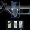Car Phone Holder with Automatic Locking Arm Slot Air Vent Mount Stand for 4-7 Inch Smartphones Dashboard Cradle for All Smartphones