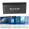 Корпус твердотельного накопителя mSATA to USB 3.0, корпус мини-адаптера SATA USB, внешний твердотельный накопитель для ноутбука, жесткий диск mSATA HD 30x50