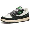 Anta Aoyu нескользящие износостойкие низкие кроссовки для скейтбординга мужские кроссовки черные белые зеленые 112248090S-1