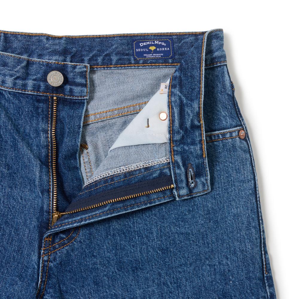 DEMIL Lot.026 Hollywood Slim Denim Mid Indigo