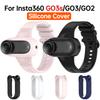 Silicone Hand Wristband Adjustable Replacement Wrist Strap Anti-Drop Camera Mount for Insta360 GO3S/GO3/GO2 Silicone Cover