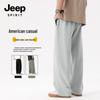 JEEP SPIRIT Men's Straight-Leg Casual Pants