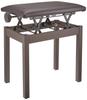 KORG BR Adjustable Piano Brown PC-300 Stool,