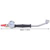 Tire Inflator with Pressure Gauge  Nozzle Accessory Replacement for Maintenance
