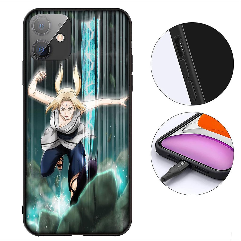 Tsunade Narutos Sasuke Uchiha Phone Cover for Apple iPhone 12 13 Mini XS 11 Pro Max 7 8 Plus + XR 8+ X SE 2020 SE3 Coque Case