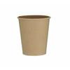 Artnap Unbleached Paper Cups, 210ml, 7 Oz, 100-Count, Brown, PS-304