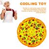 1Pc Cutting Pizza Kitchen Toy Plastic Cook Food Pretend Toys Simulation Toys House Play Gift Ed S4E8