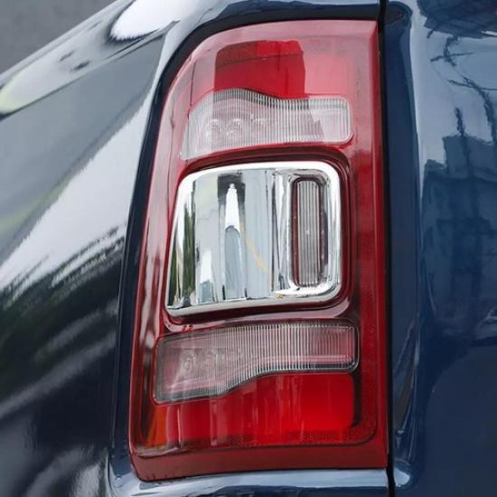 For 2019-2024 Dodge Ram 3500/2500/1500 Chrome Taillight Lamp Cover Trim Bezel 2P