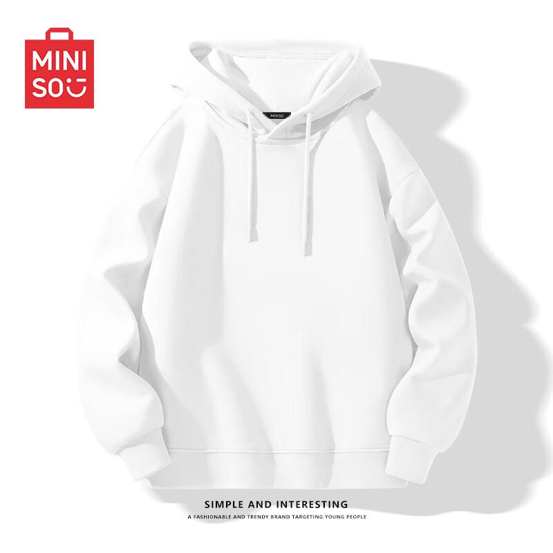 MINISO Мужская толстовка с капюшоном свободного кроя