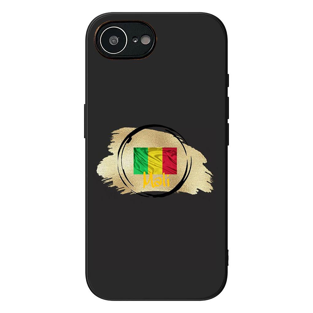 Mali Flag Emblems Casing Phone Cover for Apple iPhone 17 16 14 15 Pro Max Plus 15+ 16E XR ProMax Air 16+ Soft Case