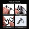ICPG4 For Skoda 3D Metal Leather Car Keychain Key Ring Auto Emblem Accessories Fabia 1 2 Octavia a7 RS Superb Rapid Yeti Karoq Vision
