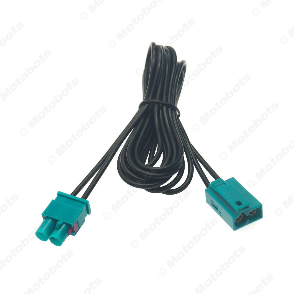 150cm Dual Head FAKRA Antenna Adapter Cable (1.5m, Male/Female)