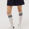 BLUDOT Полосатые гольфы до колена в две полоски Plus_WH
