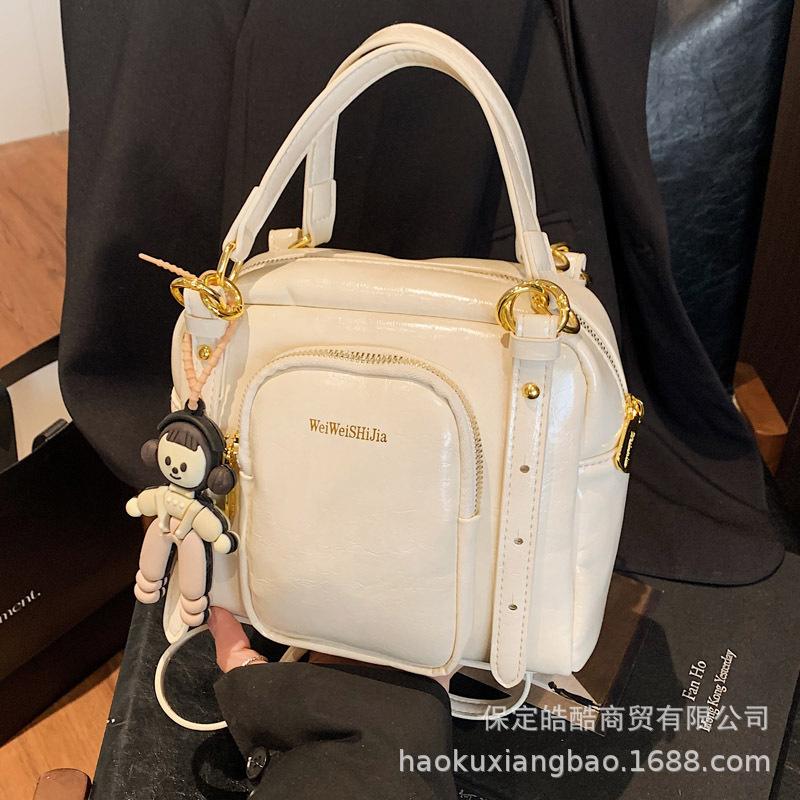 This year's popular small bag women's spring and summer 2025 new versatile messenger bag casual Korean version portable small square bag
