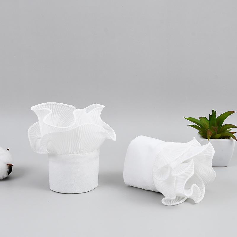 Ruffle Stand Fake Collar + Fake Cuffs Decoration Womens Blouse Detachable Shirt Collar Sweater False Collars Top Accessories