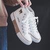 Women's Canvas Shoes 2025Autumn Fashion Pocket Bear High Top Casual Shoes for Women Flat Bottom Lace Up Sneakers Tenis De Mujer