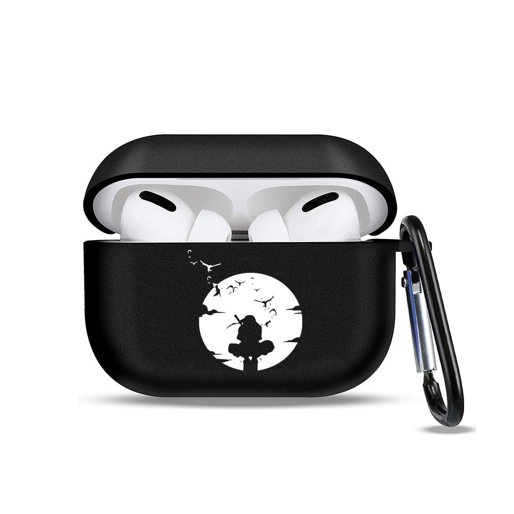 Чехол для наушников Naruto для Apple Airpods 1 2 3 Pro 2 Мягкий аниме-чехол для защиты Bluetooth-наушников Air Pods Pro