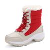 Snow Boots for Women Winter Plush Warm Cotton Boots Outdoor Non Slip Wedges Platform Boot 2025Winter Women High Top Cotton Shoes
