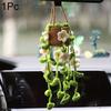 1PC Bag Pendant Rural Style Lily of the Valley Design Gift Strawberry Design Cute Car Hanging Decor Exquisite 9 Styles