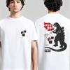 2026 Hot Sale Godzilla Inspired Kaiju Monster Retro Graphic Print T-Shirt Men Women Cotton Oversized Couple Harajuku Casual Streetwear Tops