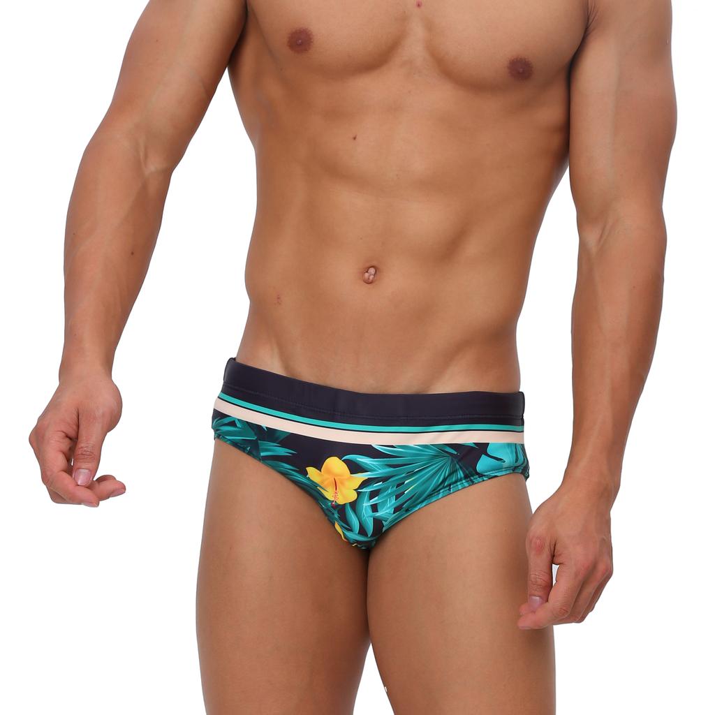 UXH Брендовые мужские трусы для плавания с низкой талией, облегающие сексуальные купальники, пляжная одежда для загара, серфинга