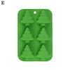 Рождественские силиконовые формы для мыла, форма для рождественского торта, легко моется, пищевая, различные формы, формы для выпечки мыла своими руками, свечей, шоколада