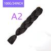 MISQUEEN Yaki Soft Hair Ombre Crochet Braiding Hair Extension For Braid 24 Inch Pink Synthetic Crochet Hair Jumbo Braid Hair