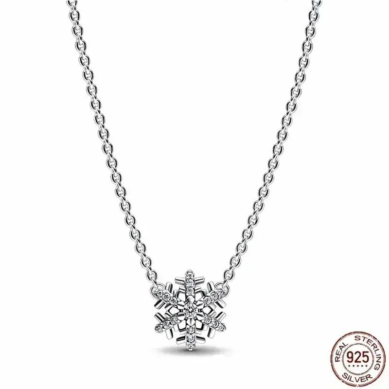 Женское высококачественное модное ожерелье в форме сердца из стерлингового серебра 925 пробы, подходящее для дизайна, оригинального кулона, подарка своими руками