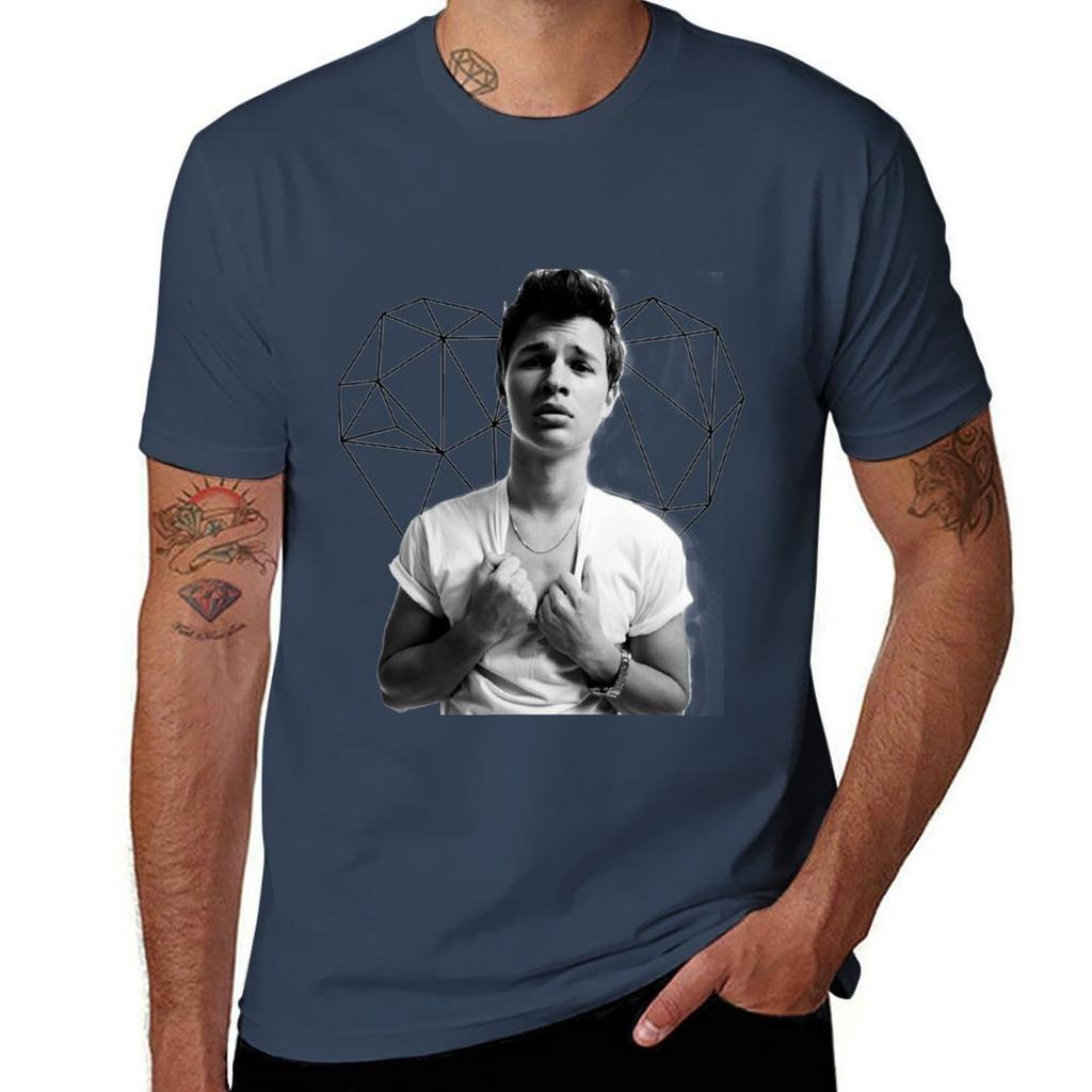 Ansel Elgort Tshirt Lightweight Running Sports Tshirt