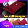 2026 Горячий Для Volkswagen VW Замшевая Крышка Коробки для Салфеток в Автомобиль Козырек Задняя Часть Сиденья Подвеска Для Volkswagen CC Golf 6 7 GTI Tiguan P