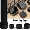 4pcs/set Table Floor Protectors Socks Non-Slip Covers Chair Leg Caps Silicone Pads Furniture Feet