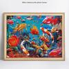 5D DIY Diamond Painting Fish Full Round Rhinestone Picture Diamond Embroidery