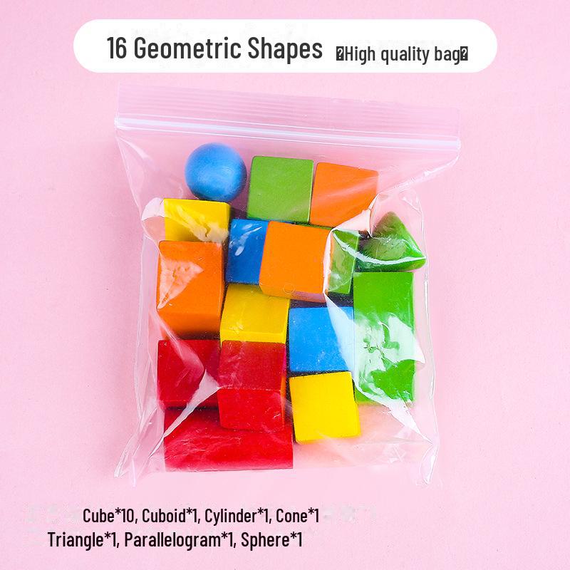 Геометрические строительные блоки и набор головоломок для детей 1 класса