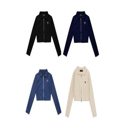 Muahmuah Slim Fit вязаный кардиган на молнии, 4 цвета