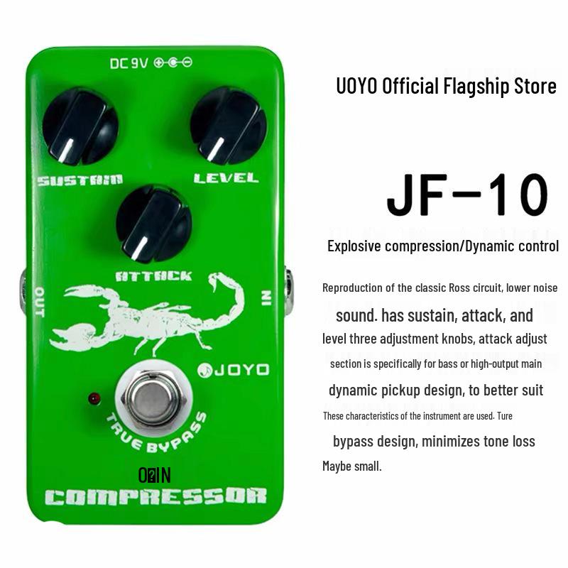 JOYO JF Series Overdrive & Distortion Analog/Digital Delay Effects Pedal