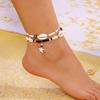 Multilayer Starfish Imitation Pearl Anklet For Women Conch Turtle Polymer Clay Beads Bracelet On The Leg Lucky Evil Eye Anklets