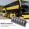 6 Gang Rocker   Panel LED Backlit On Off   Waterproof Circuit   for Car RV Bus Marine Boat ATV UTV