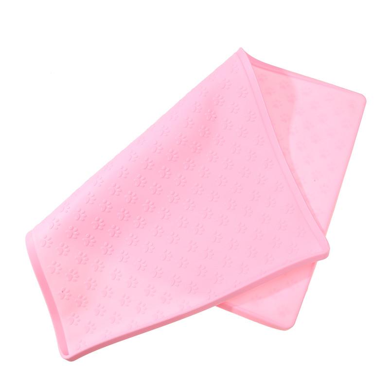 Ptlom Pet Placemat для собак и кошек Коврик для домашних животных для предотвращения перелива еды и воды Подходит для маленьких, средних и больших домашних животных