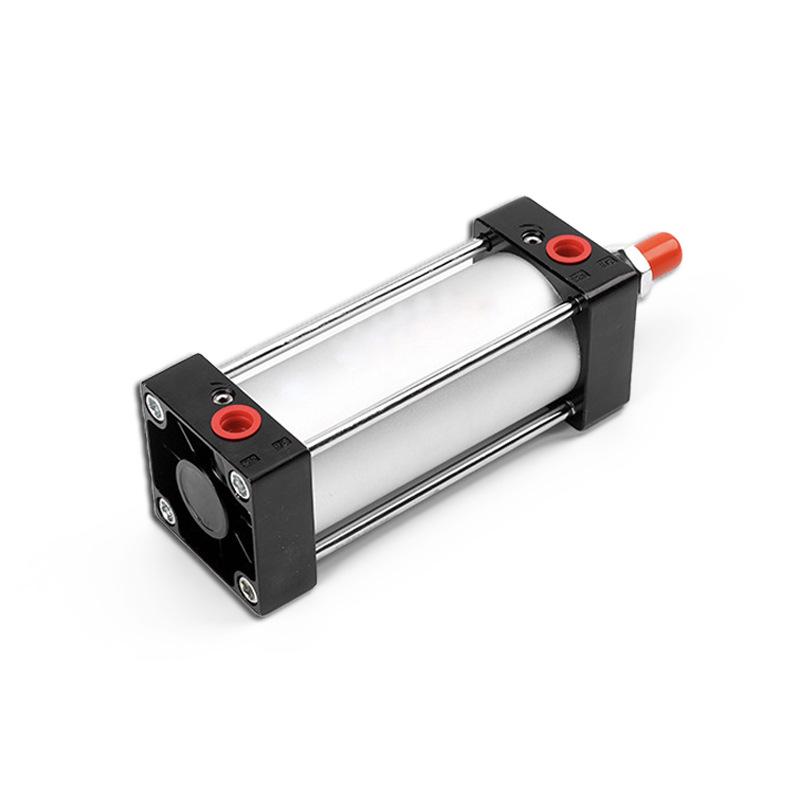 Алюминиевый магнитный цилиндр Yadeke SC125*150 регулируемый с нестандартным поршневым штоком